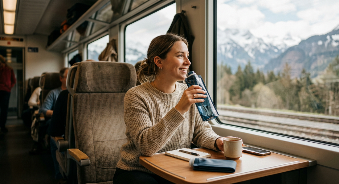 How to Stay Hydrated While Traveling Without Carrying a Bulky Water Bottle