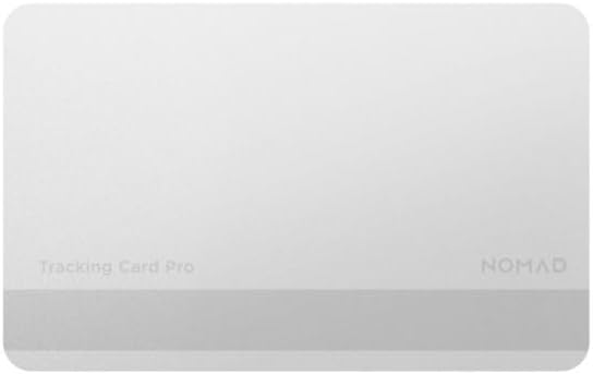 Nomad Tracking Card Pro White, Premium Wallet Tracker with Apple Find My, 16-Month Battery Life, IPX7 Waterproof, Polycarbonate and Aluminum Design, TSA Approved, Wireless Rechargeable, iOS Only - Image 2
