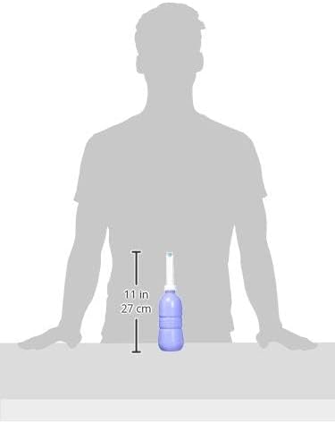 Brondell GoSpa Travel Bidet GS-70 – Portable Peri Bottle for Postpartum & Perineal Care, 400ml Handheld Bidet with Angled Nozzle, Collapsible Design, Nozzle Storage & Travel Bag, Amaranthine - Image 9