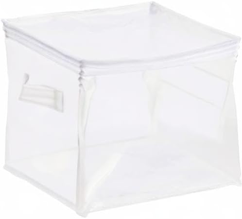 Amazon Basics Clear Zippered Storage Bags for Closet Organization, Stackable Clothing and Linen Storage Containers, 3-Pack - Image 5