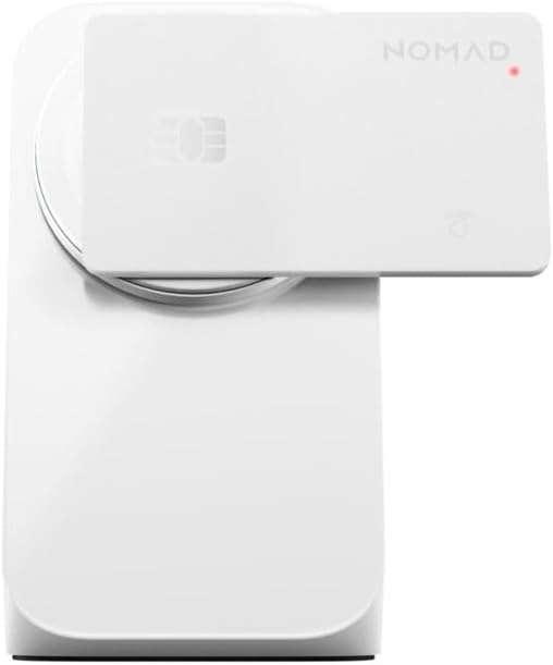Nomad Tracking Card Pro White, Premium Wallet Tracker with Apple Find My, 16-Month Battery Life, IPX7 Waterproof, Polycarbonate and Aluminum Design, TSA Approved, Wireless Rechargeable, iOS Only - Image 5