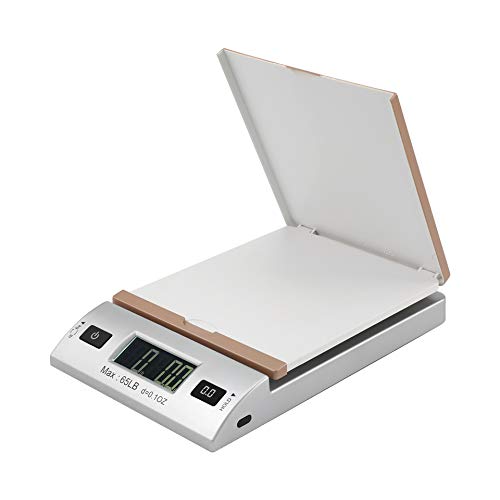 Acteck A-CK65GS High Accuracy 0.1OZ Digital Shipping Scale, Postal Scale and Mail Scale (65LB Gold) - Image 4