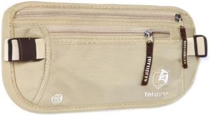 VENTURE 4TH Travel Money Belt, RFID Blocking Passport Holder - Beige - Image 10