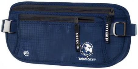 VENTURE 4TH Travel Money Belt, RFID Blocking Passport Holder - Navy Blue - Image 10