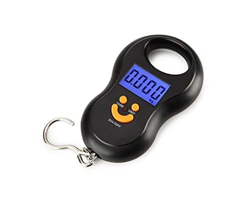 SmileScale Oversized Digital Luggage Scale – Large Backlit Display, 110lb/50kg Capacity – Heavy-Duty Travel Baggage Weight Checker with Big Grip for Suitcases, Parcels, and More - Image 4