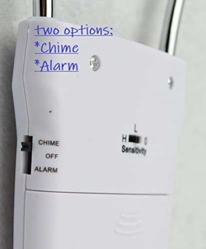 115dB Door Knob/Handle Vibration Alarm for Home Hotel Apartment Door Looker Alarm 4 Packs White - Image 5