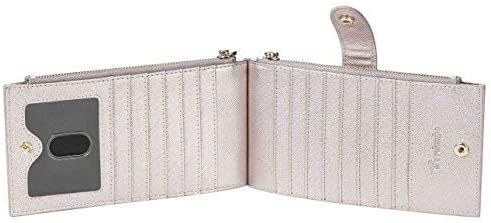 Travelambo RFID Wallet Women Large Size Bifold Multi Card Wallet Case with Zipper Pocke Credit Card Holder for Women - Image 5