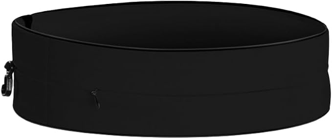 AnsrJ Slim Running Belt,Pockets with Zippers,Waist Pack for Phone Holder. | Runners Fanny Pack,hidden money belt for travel,.Marathon Jogger Sport Workout Fitness Exercise Gym Phone Holder Belt. by AnsrJ