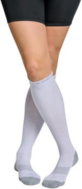 Travel Compression Socks Women's Over-the-Calf – Soothing Compression, Mesh Ventilation, Padding & Copper Znergy Anti-Odor by TommieCopper