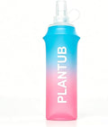 Soft Foldable Water Bottle, TPU, Collapsible Flask for Outdoor Sports, Gradient Blue and Pink by Unknown