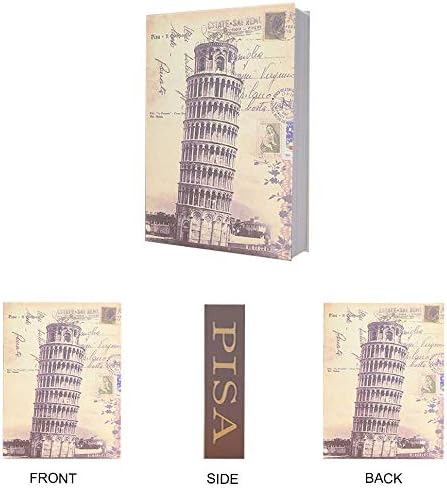 Diversion Book Safe Storage Box (Size 9.5"×6.2"×2.2") With Security Combination Lock, Dictionary Secret Hidden Safe (PISA - Combination Lock) - Image 2