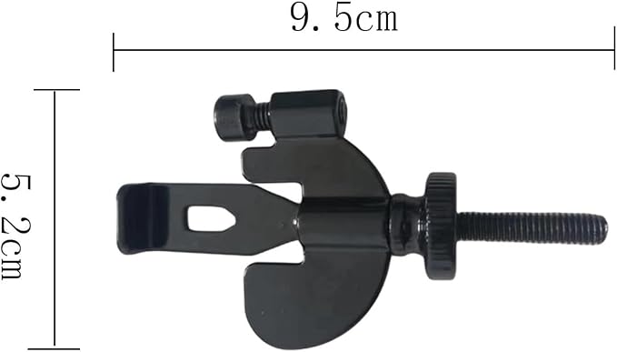 2 PCS Heavy-Duty Portable Door Lock Adjustable Stainless Steel Door Security Locks for Enhanced Safety,Ideal for Travel Home Dorm Hotels Apartments,Easy Install with Silicone Protector Caps (Black) - Image 2