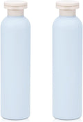 8.8 oz Travel Shampoo Bottles, Refillable Flip Cap Squeeze Bottles for Toiletries, Large Leakage-proof Travel Shampoo and Conditioner Bottles (Blue) by UMETASS