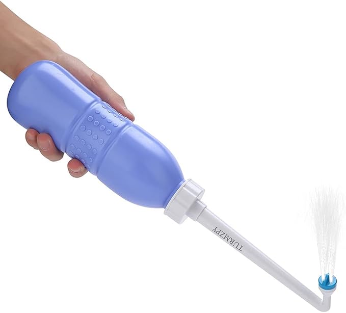 Portable Bidet 600ml Travel Bidet Plastic EVA Bottle Personal Hygiene Bidets Cleaning Device by TURMZPY