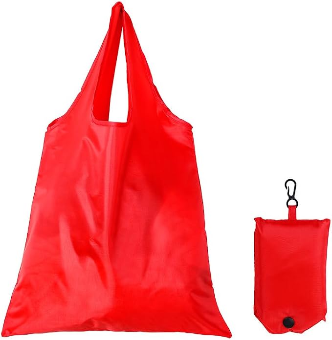 Ultra-Lightweight Foldable Tote Bag, Unisex Reusable Shopping and Travel Tote, Compact Collapsible Market Carryall by YLXFHOStore