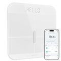 Wyze Smart Scale X Digital Bathroom Scale for Body Weight and Fat(White) | BMI Muscle Mass Body Composition Scale, ITO Glass, Baby/Pet/Luggage Modes, Batteries Included, Syncs with Fitness Apps by WYZE