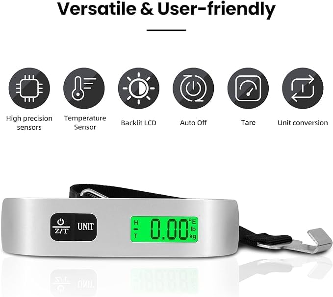 BAGAIL 8 Set Packing Cubes and Digital Luggage Scale - Image 7