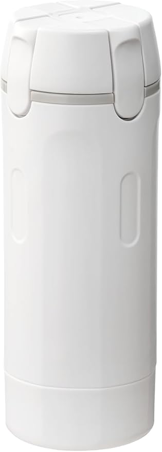 4-in-1 Travel Bottles for Toiletries, Portable Leakproof Pump Dispenser with Foldable Locking Pump, TSA Compliant Refillable Travel Containers for Shampoo, Conditioner, Lotion & Skincare(White) by Tilanneo