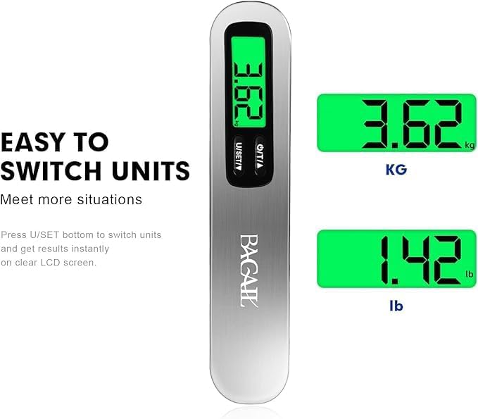 BAGAIL 10 Set Packing Cubes and Digital Luggage Scale - Image 4