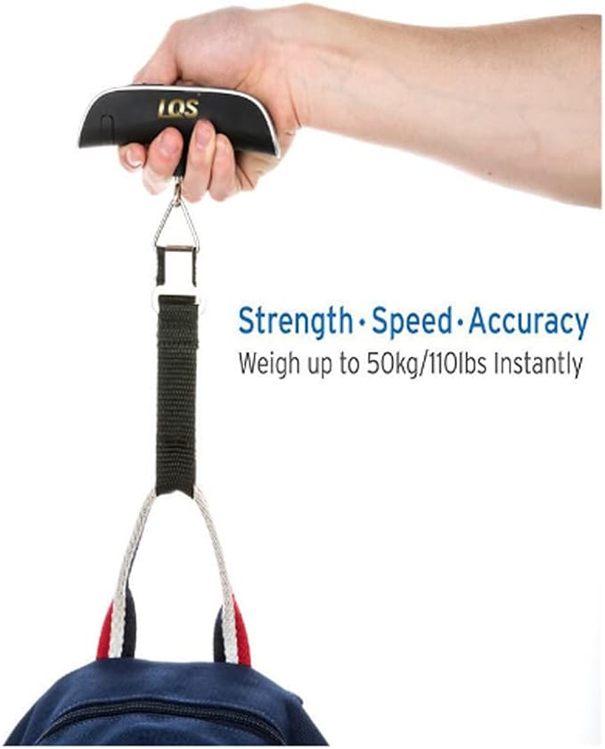 Luggage Scale, Easy to Carry, Small in Size, Suitable for Carrying, 110 pounds, Will be a Popular Luggage Scale in The Future (1), 5.9x4.2x1.49inches - Image 5
