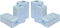 Travel Shoe Bags, Foldable Waterproof Shoe Pouches Organizer-Double Layer (6 Blue Shoe Bags) by JJ+POWER