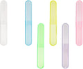 MingTa Set of Six Multicolored Travel Toothbrush Cases - Breathable, Clear & Portable Holders for Home, Travel & Camping Trips by MingTa