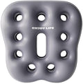 Bogey's Antidote Upgrade Airplane Seat Cushion - lightweightInflatable Travel Cushion for Long Flights, Non-Slip, Washable, with Storage Bag (Grey) by Unknown