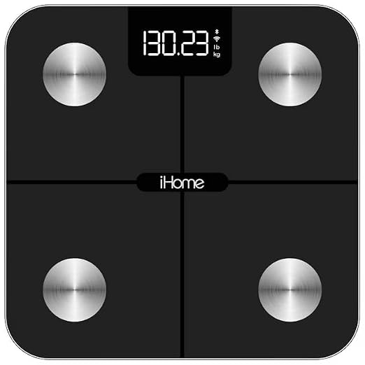 iHome Digital WiFi Smart Scale for Body Weight, Weight Scale, Including BMI, Body Fat, Muscle Mass, Batteries Included (Black Smart WiFi) - Image 7
