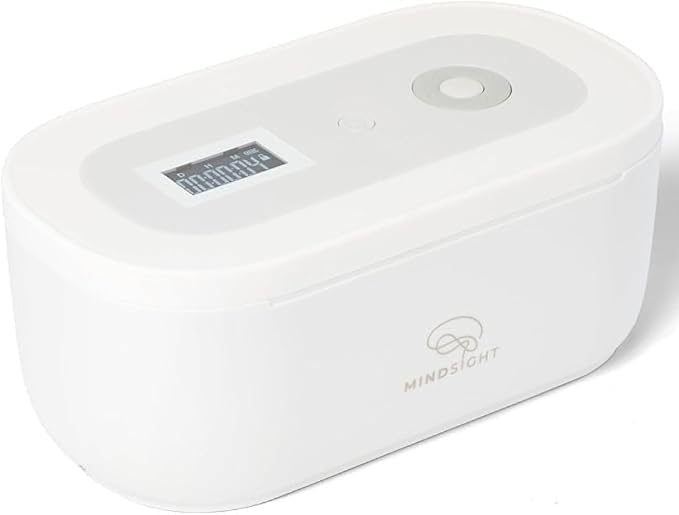 Mindsight Timed Lock Box | Unplug from Phones, Video Games, Social Media, Snacks & Cravings | 3 Modes based on Willpower | Easy to Use | Out of Sight ~ Out of Mind | Boost Your Mental Wellness by Mindsight