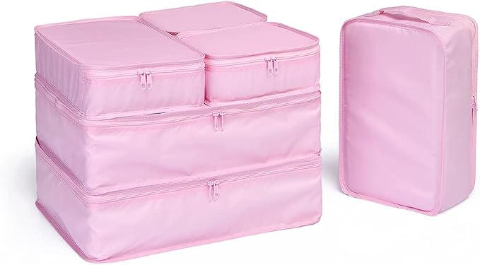 JJ POWER Travel Packing Cubes, Luggage Organizers with Shoe Bag by JJ+POWER