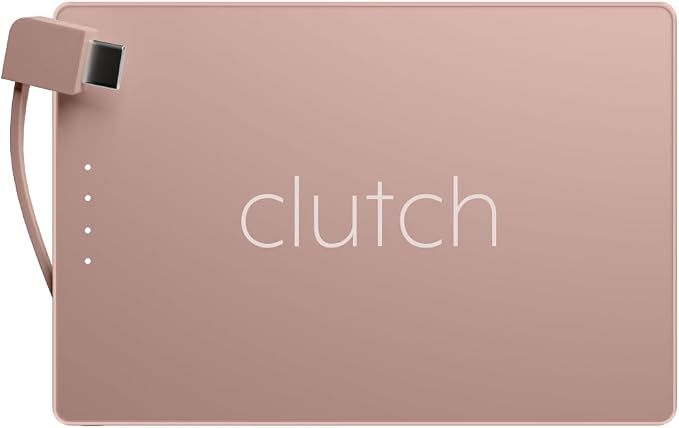 Clutch - Pro USB-C Portable Charger - Compatible with iPhone 15, 16, 17 & Android Devices - Power Bank Magnetic Battery - TSA Travel Approved - USB Rechargeable - Built-in Cable - 5000 mAh - 3.7oz - Image 2