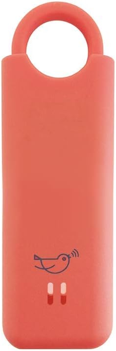 She’s Birdie–The Original Personal Safety Alarm for Women by Women–Loud Siren, Strobe Light and Key Chain in a Variety of Colors (Coral) - Image 6