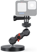 Magnetic Camera Mount for GoPro,Strong Magnetic Mount with 360° Rotation Ball Head Compatible with GoPro Hero 13 12 11 10 9 8 7 6 5 Black,DJI Osmo Action 6/5 Pro/4/3,AkASO and More by SUREWO