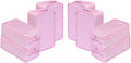 Travel Shoe Bags, Foldable Waterproof Shoe Pouches Organizer-Double Layer (8 Pink Shoe Bags) by JJ+POWER