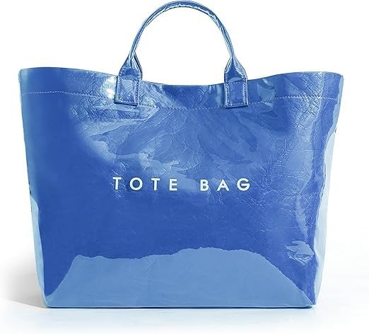 Lushandy PVC Tote Bag for Women Jelly Beach Bag Top Handle Hobo Handbag | Water-Resistant, Wipe Clean, Lightweight by Lushandy