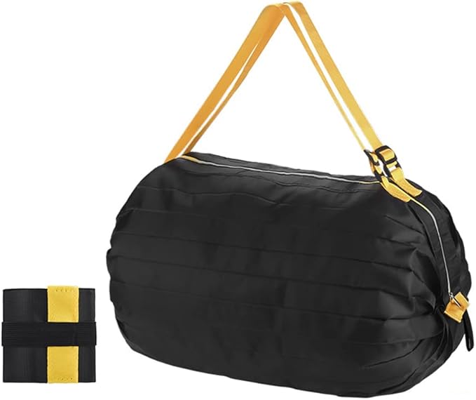 Reusable Shopping Bags, Foldable Grocery Storage Tote, Waterproof Oxford Cloth Bag for Shop, Large Durable Heavy Duty by DEFRKO