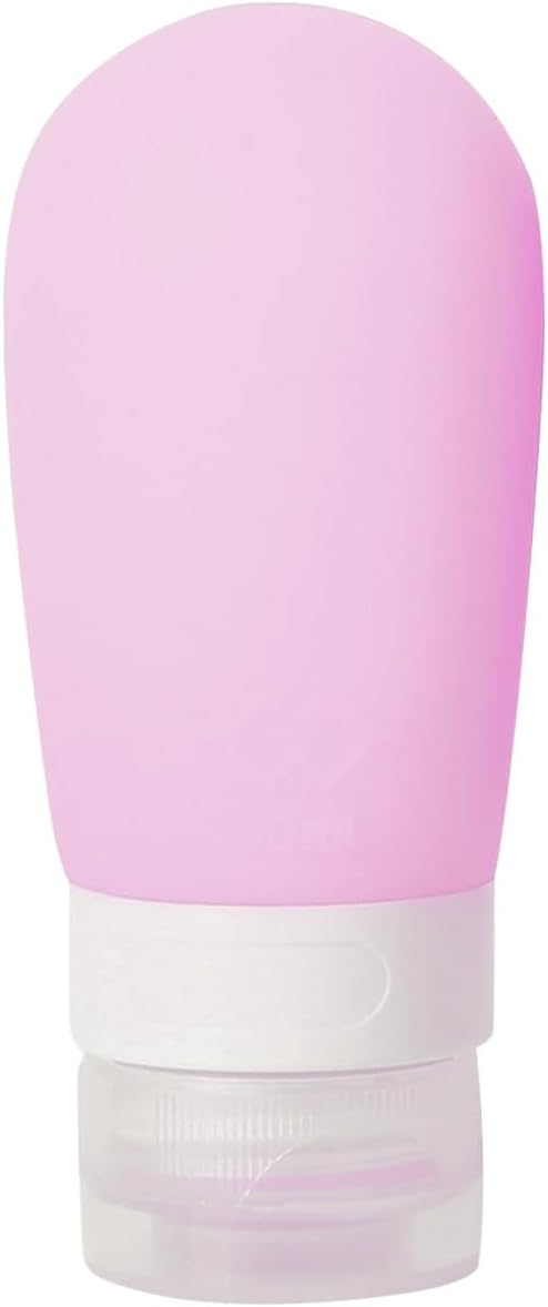 Travel Bottles for Toiletries, 2.7oz Silicone Travel Size Containers, 3 Pack TSA Approved Leak-Proof Reusable Squeezable Refillable Shampoo and Conditioner Bottles (Pink, Purple, Green) - Image 4