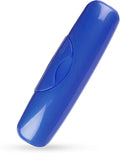 RADIUS Toothbrush Travel Case for Big Brush/Original/Scuba Brushes, BPA-Free Recycled Plastic, Portable for Bathroom, School, Home, Camping-Sapphire Blue (ONLY fits the Big Brush/Original/Flex/Scuba) by RADIUSCorporation