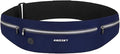 Guzack Slim Running Belt for Phone 6.8'', 3 Pouch Waist Pack | Lightweight, Breathable, Waterproof Zipper, Fits All Phones, Running Phone Holder for Jogging, Walking, Cycling, Workout by GUZACK