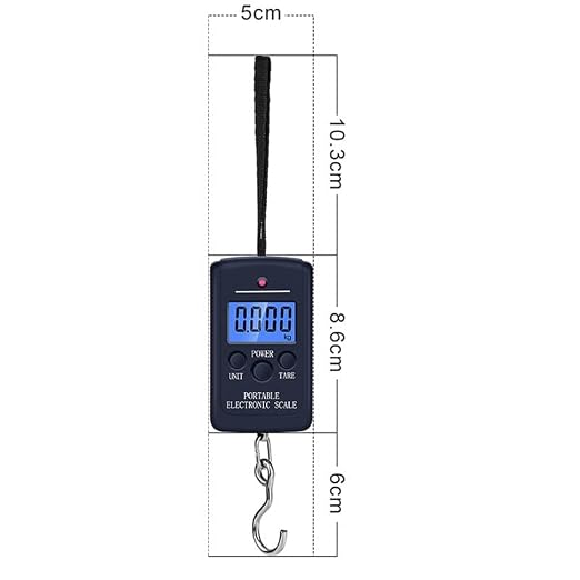 40kg Scale Digital Luggage Travel Hanging Scale Angler Scale Fish Scale Suitcase Scale - Image 4