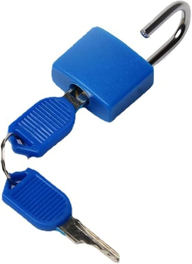 4 Pack TSA Approved Luggage Locks - Suitcase Padlocks with Keys, Travel Baggage Locks for School Gym Lockers, Laptop Bags & Outdoor Gear - Image 3