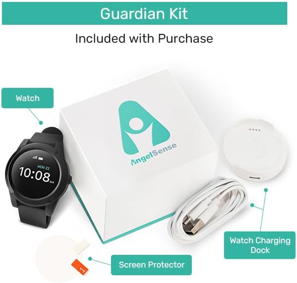 AngelSense GPS Watch for Teens & Elderly - Autism, Special Needs, Dementia | App with Real-Time GPS, 2-Way Voice, SOS Button, First Responder Alerts, AI Risk Alerts, Safe Ride Monitoring, Fall Detection - Image 10