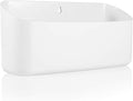 Picowe Magnetic Laundry Storage, Lint Holder Bin for Laundry Room, Space-Saving Trash Container Hanging on Dryer, Washer or Wall Mount Trash Bin (Gray White) by Picowe