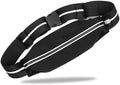 Running Belt for Men Women, Waterproof Fanny Pack, Reflective wallet,Black | Reflective Fanny Pack For Running,Cycling Exercise Travel,Fitness,Sports And Night Running,Slim Adjustable-sized running belt by Oasishade