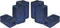 Travel Shoe Bags, Foldable Waterproof Shoe Pouches Organizer-Double Layer (6 Navy Shoe Bags) by JJ+POWER