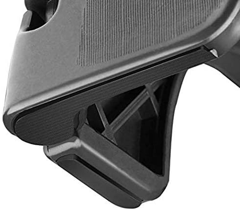 Folding Step Stool with Back Support for Kids,9" Kids Step Stool for Outdoor or Indoor Kitchen Step Stools and Bathroom Stool for Toddlers Boys Girls - Black - Image 5