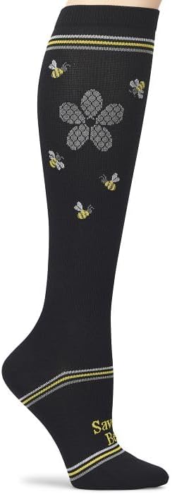 Nurse Mates Women's Calf Socks | 12-14 mmHg Compression | Superior Support & Comfort | 1 Pair by Nurse+Mates