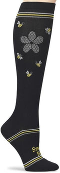 Nurse Mates Women's Calf Socks | 12-14 mmHg Compression | Superior Support & Comfort | 1 Pair by Nurse+Mates