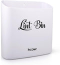Picowe Magnetic Laundry Storage, Large Lint Holder Bin for Laundry Room, Space-Saving Trash Container Hanging on Dryer, Washer or Wall Mount (Gray White) by Picowe