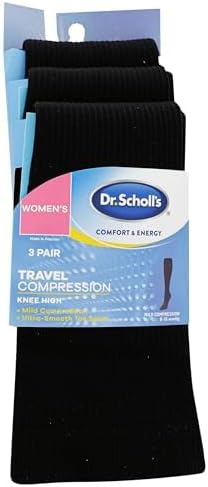 Dr. Scholl's womens Graduated Compression Knee High Socks - Comfort and Fatigue Relief - Mild 8-15 Mmhg - Image 4
